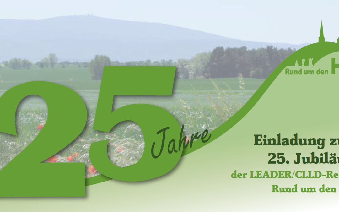 Jubiläum „25 Jahre LEADER/CLLD-Region Rund um den Huy“